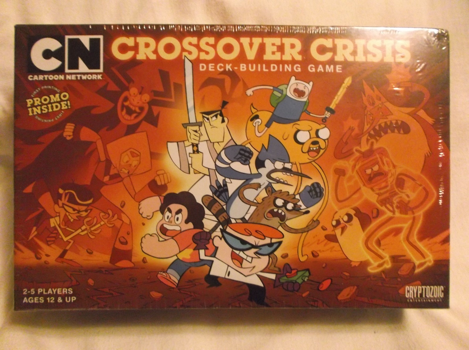 Cartoon Network Crossover Crisis Deck Building Game w/ Promo Card First Printing