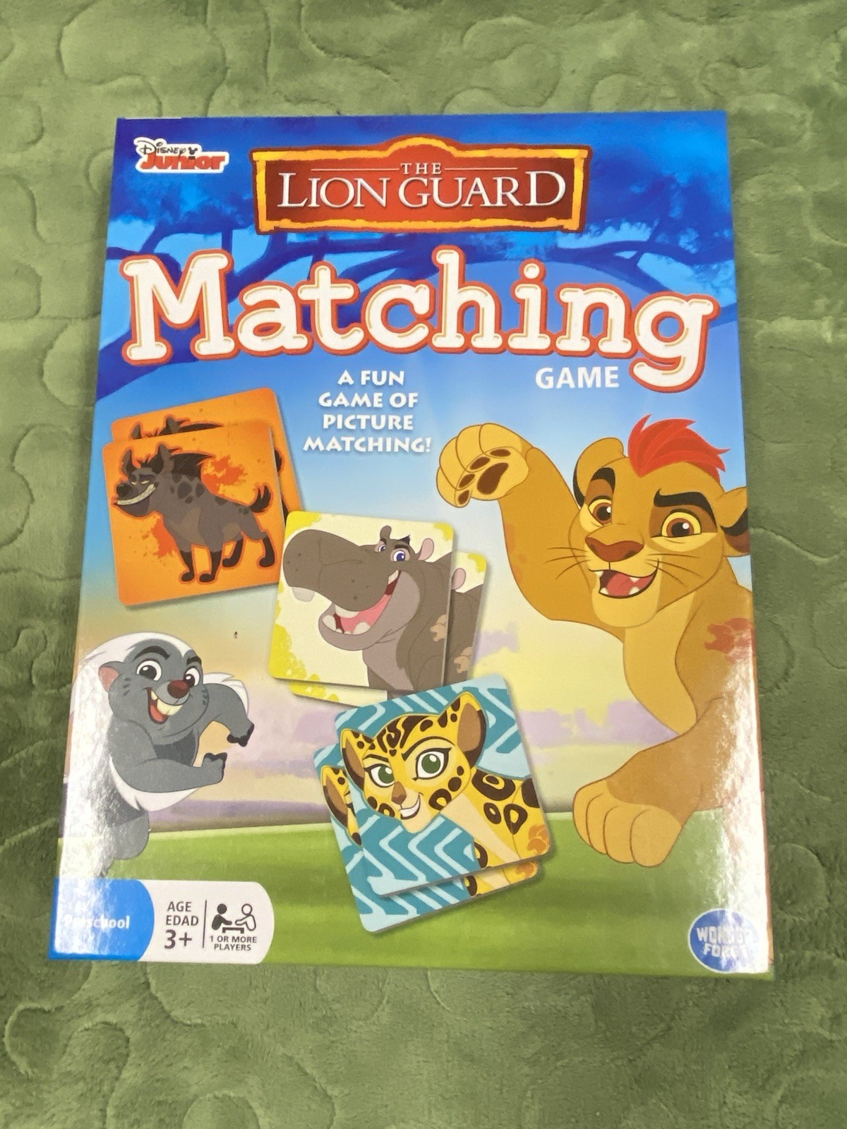 Disney Junior The Lion Guard Matching Game 2016 Wonder Forge Complete New