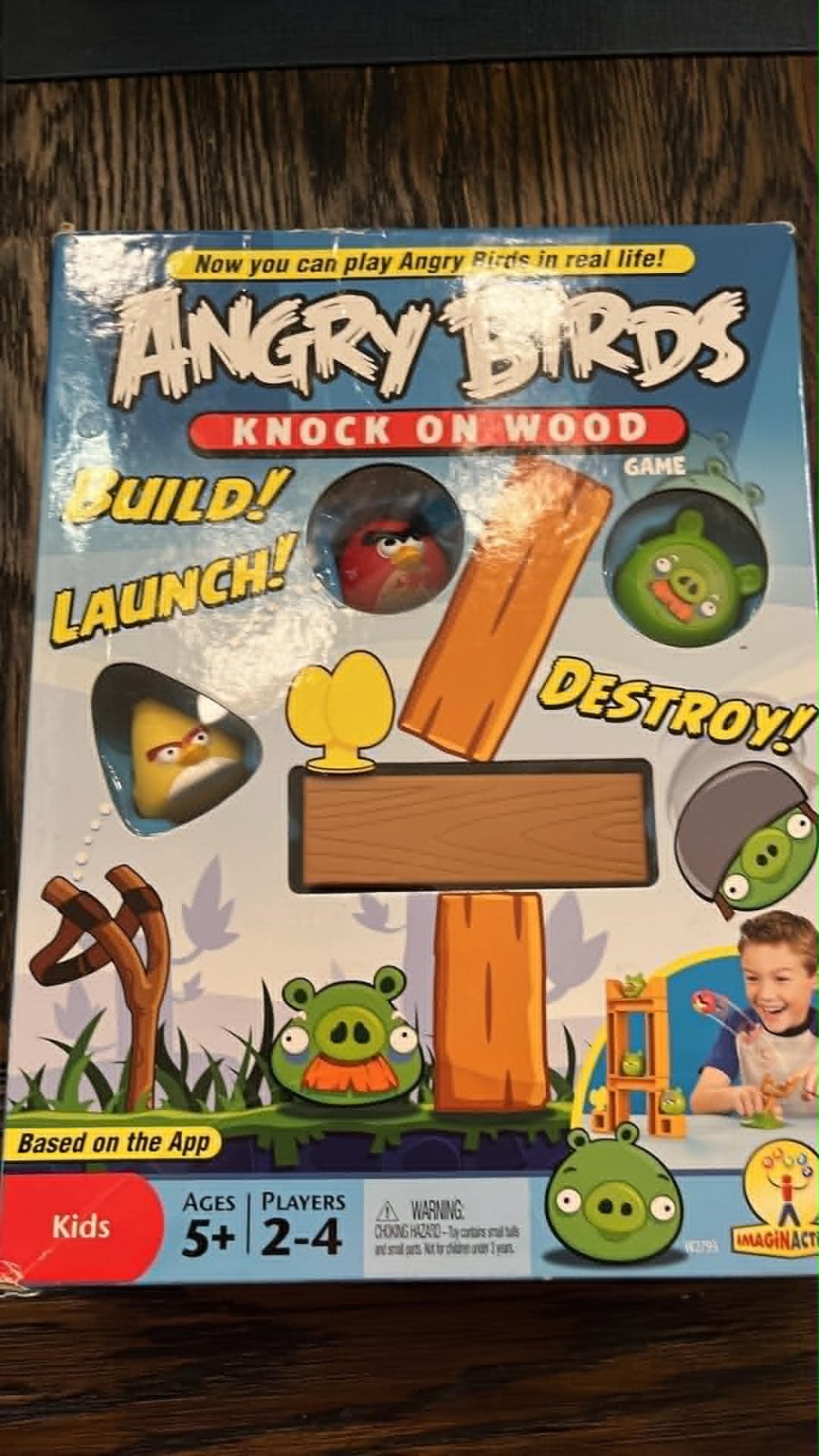 Angry Birds Board Game Knock On Wood 2010 Mattel W2793 missing egg piece only