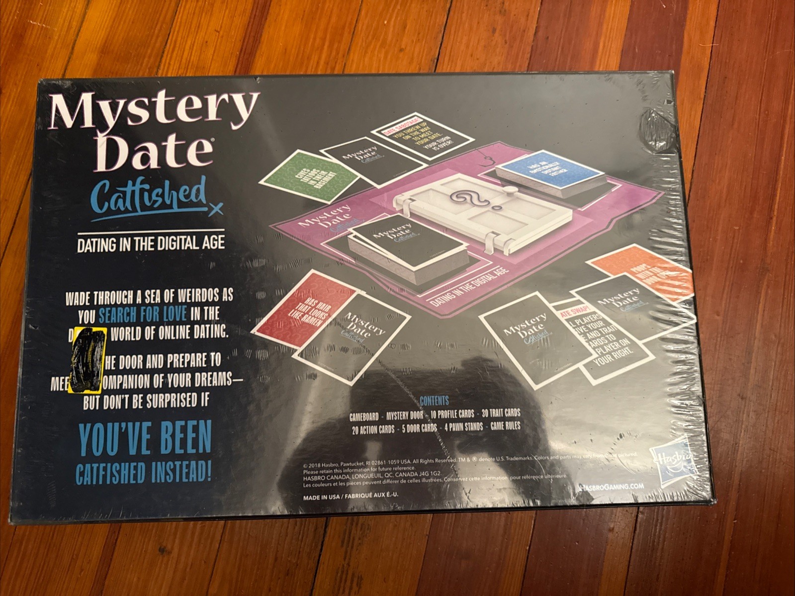Hasbro Mystery Date Catfished Adults Parody Board Game – Brand New & Sealed