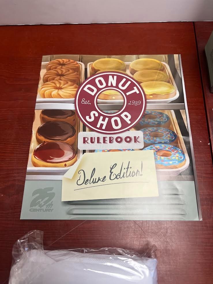 Donut Shop Deluxe Edition Tile Placement Board Game 25th Century Games