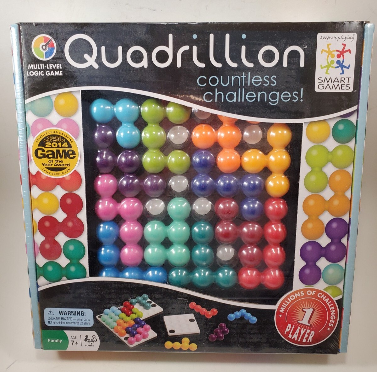 SmartGames Quadrillion Magnetic Puzzle Game 2014 Game of the Year – Brand New!