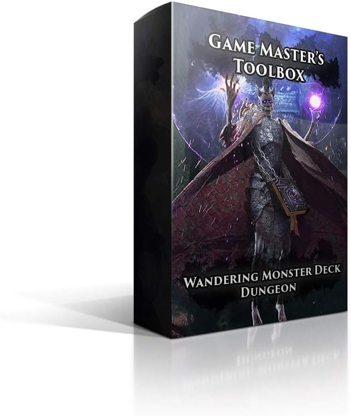 Game Masters Toolbox: Wandering Monster Deck – Dungeon Brand New Sealed
