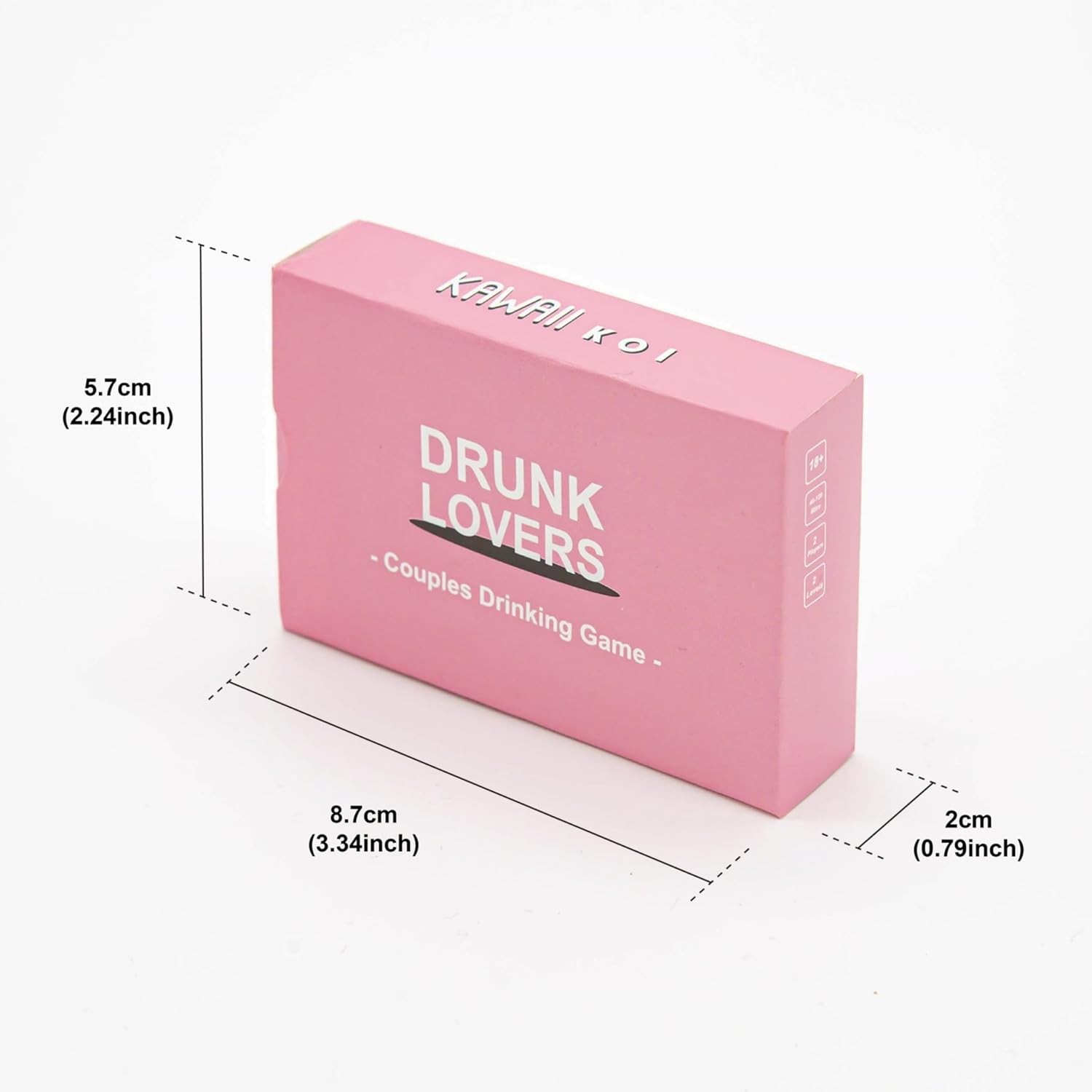 Drunk Lovers – Couples Games Couples Card Game for Date Night, 54 Game Cards, Ro
