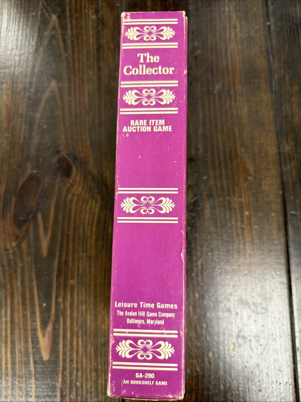 Vintage Avalon Hill The Collector Auction Bookcase Game 1977 Complete