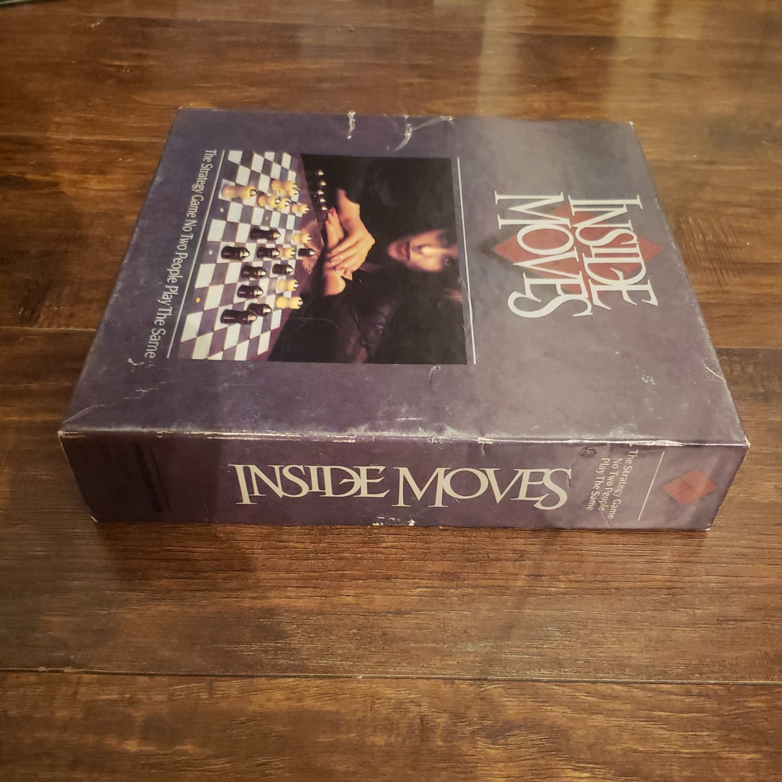 Vintage 1985 Parker Brothers Inside Moves Board Game Complete Set All Pieces