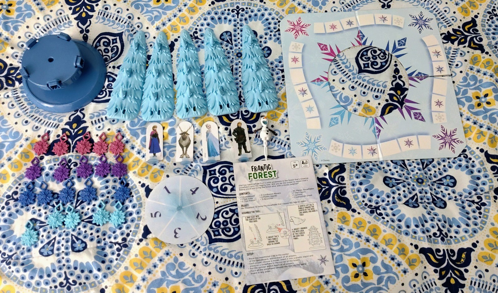 Disney Frozen Frantic Forest Game By Cardinal