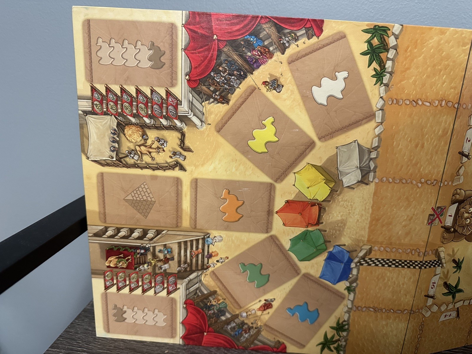 Camel Up Board Game First Edition Replacement Board