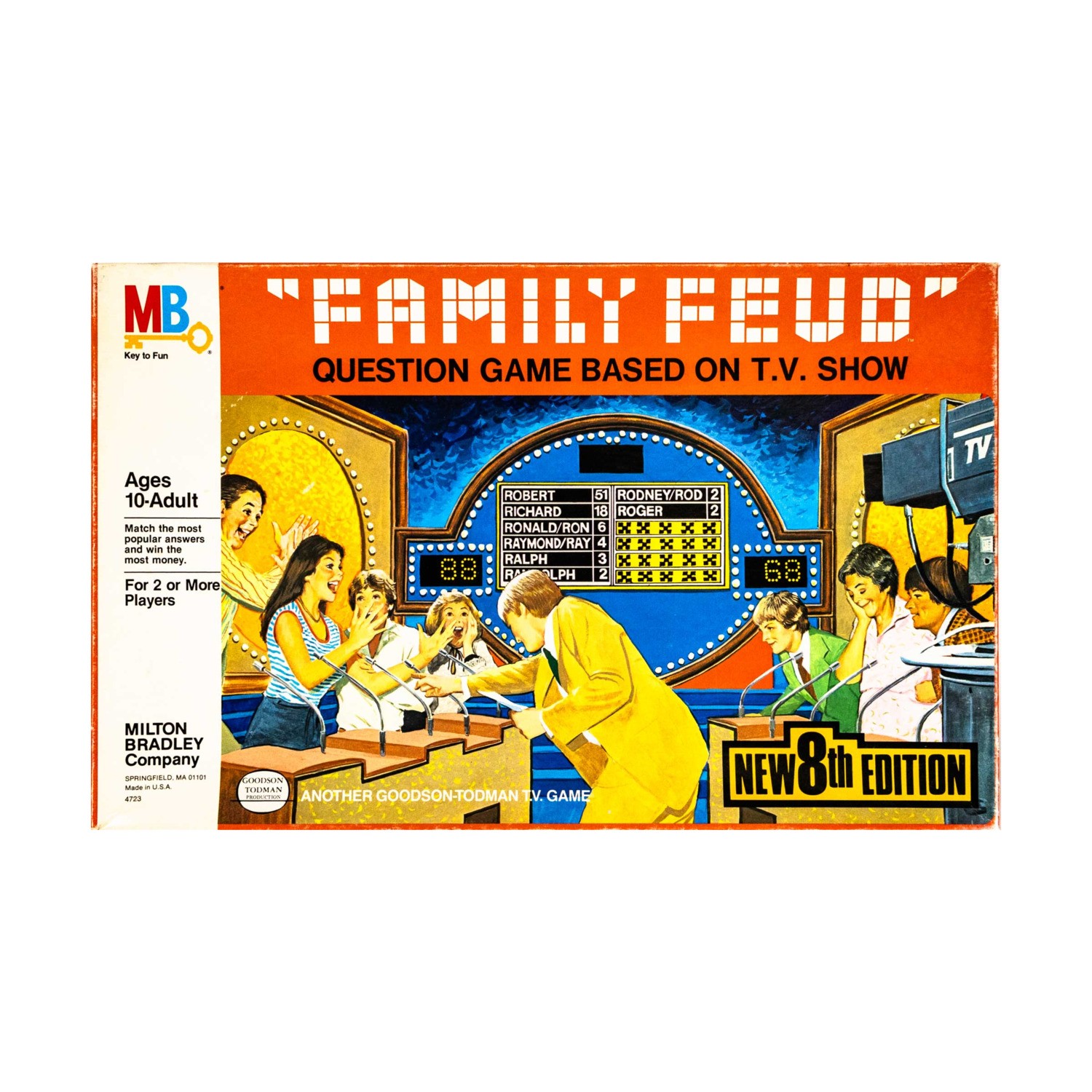 MTB Boardgame Family Feud (8th Ed) Box VG/EX