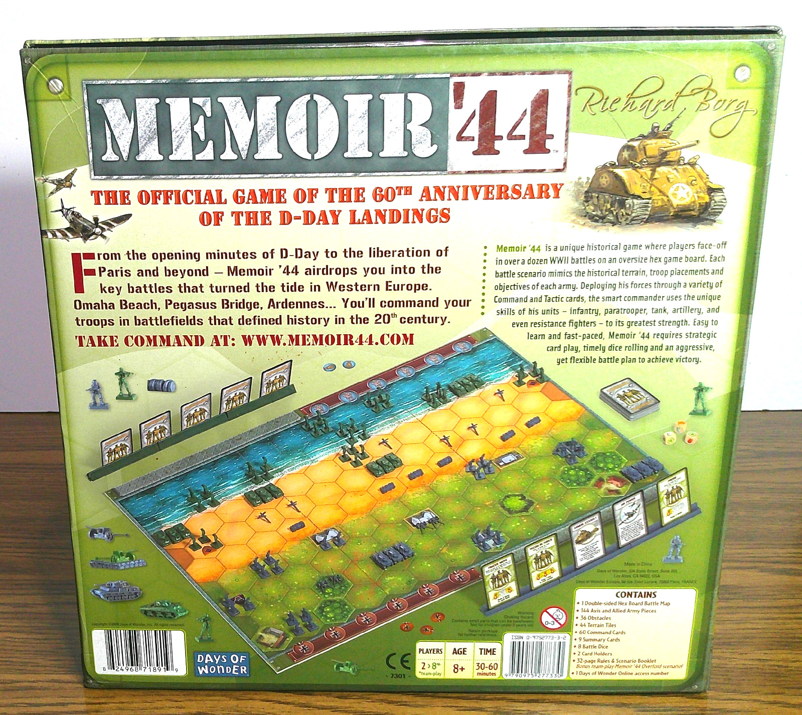 Memoir44 Core Game Complete Includes Audi Murphy and Invasion of Crete Scenarios