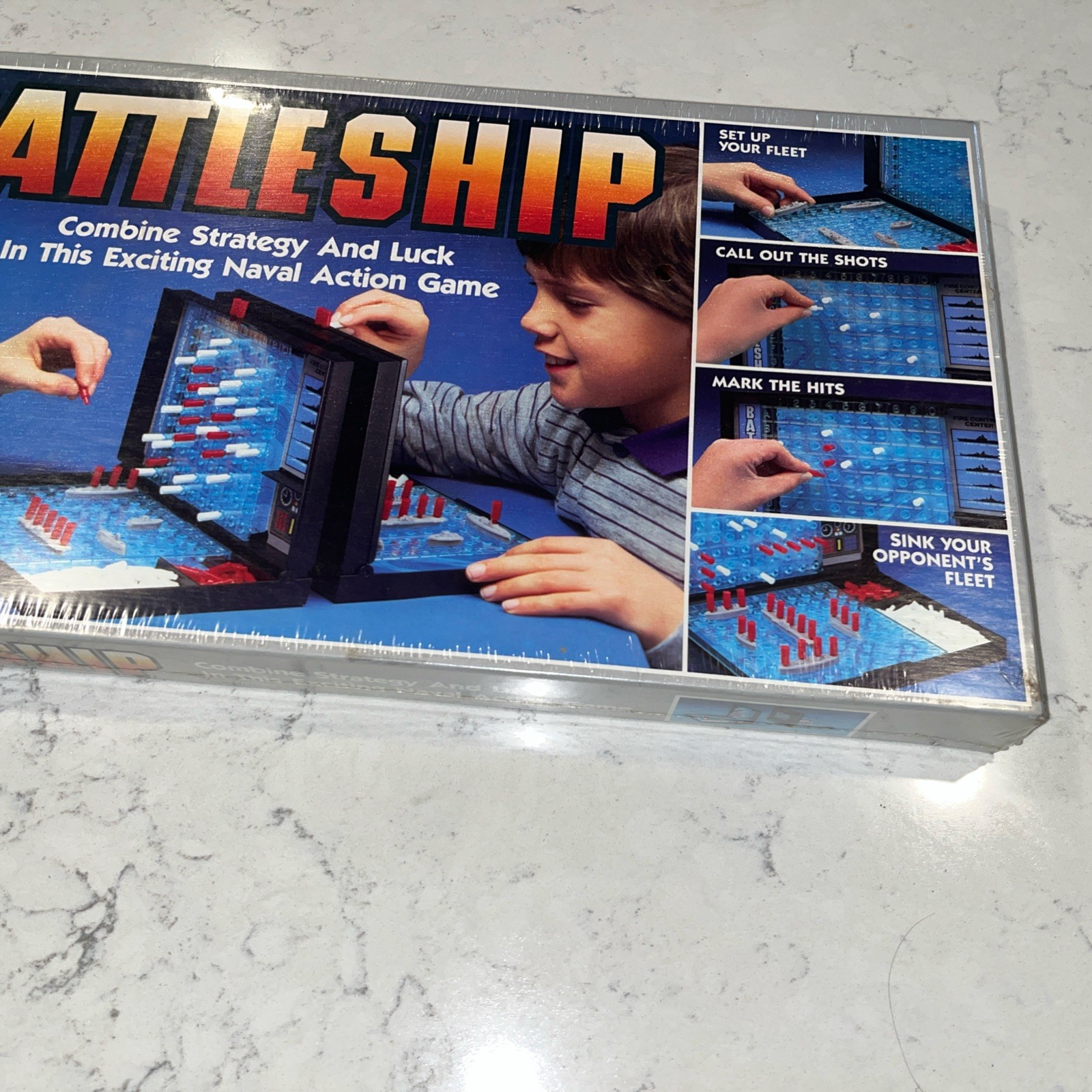 Sealed Box 1984 Vintage Battleship Board Game Classic 1984 Milton Bradley NEW!