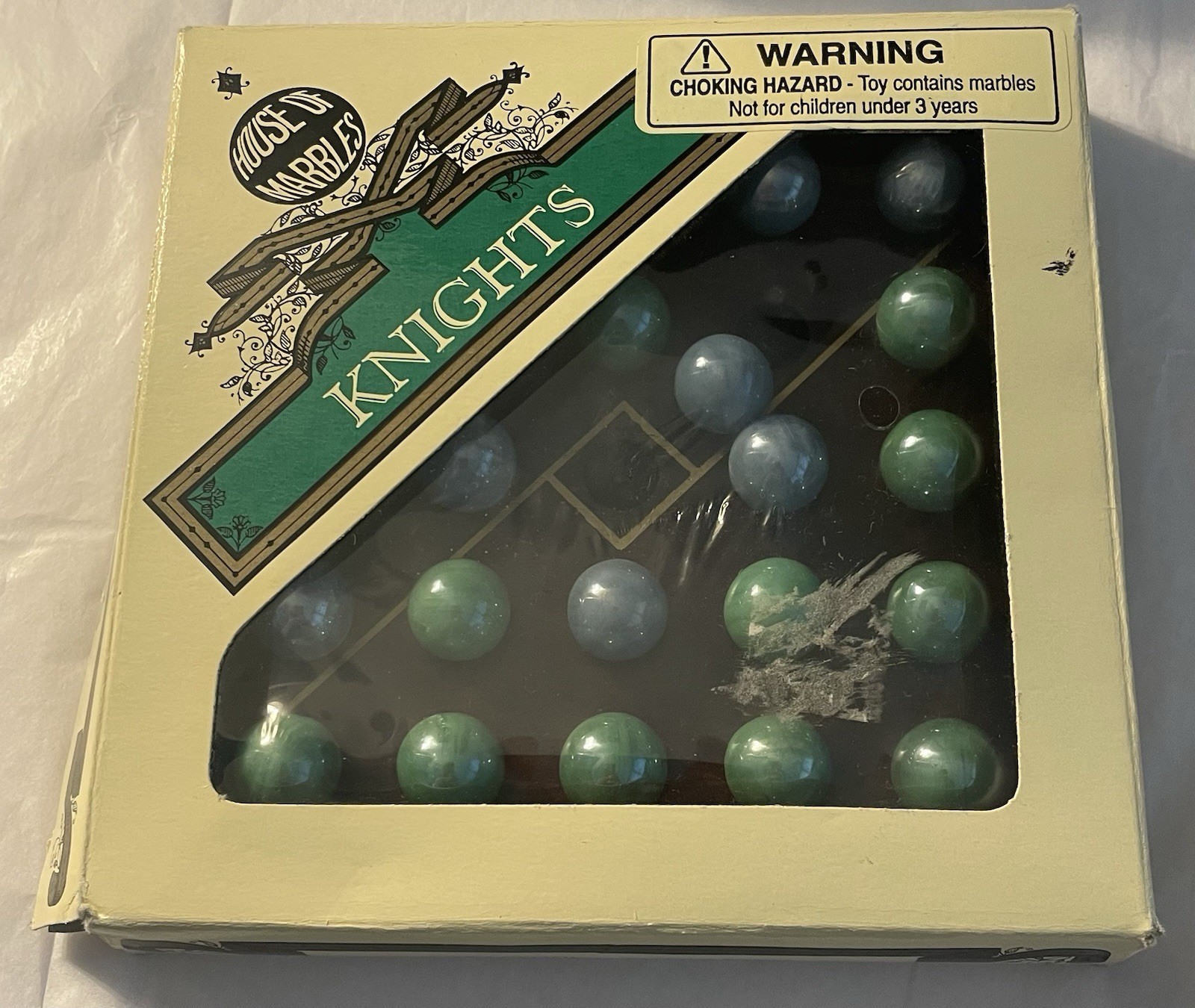 KNIGHTS – HOUSE OF MARBLES 1 Player Board Game NIP Chess IMPORT England