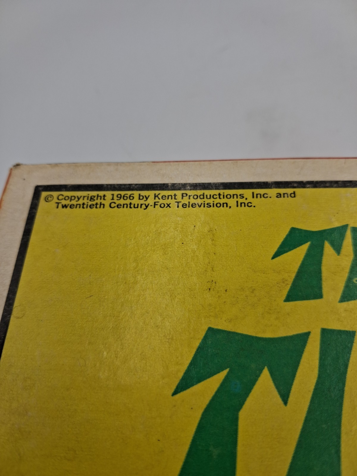 Time Tunnel Spin-To-Win Board Game, C 1967 Pressman Toy Co, MISSING PEICES