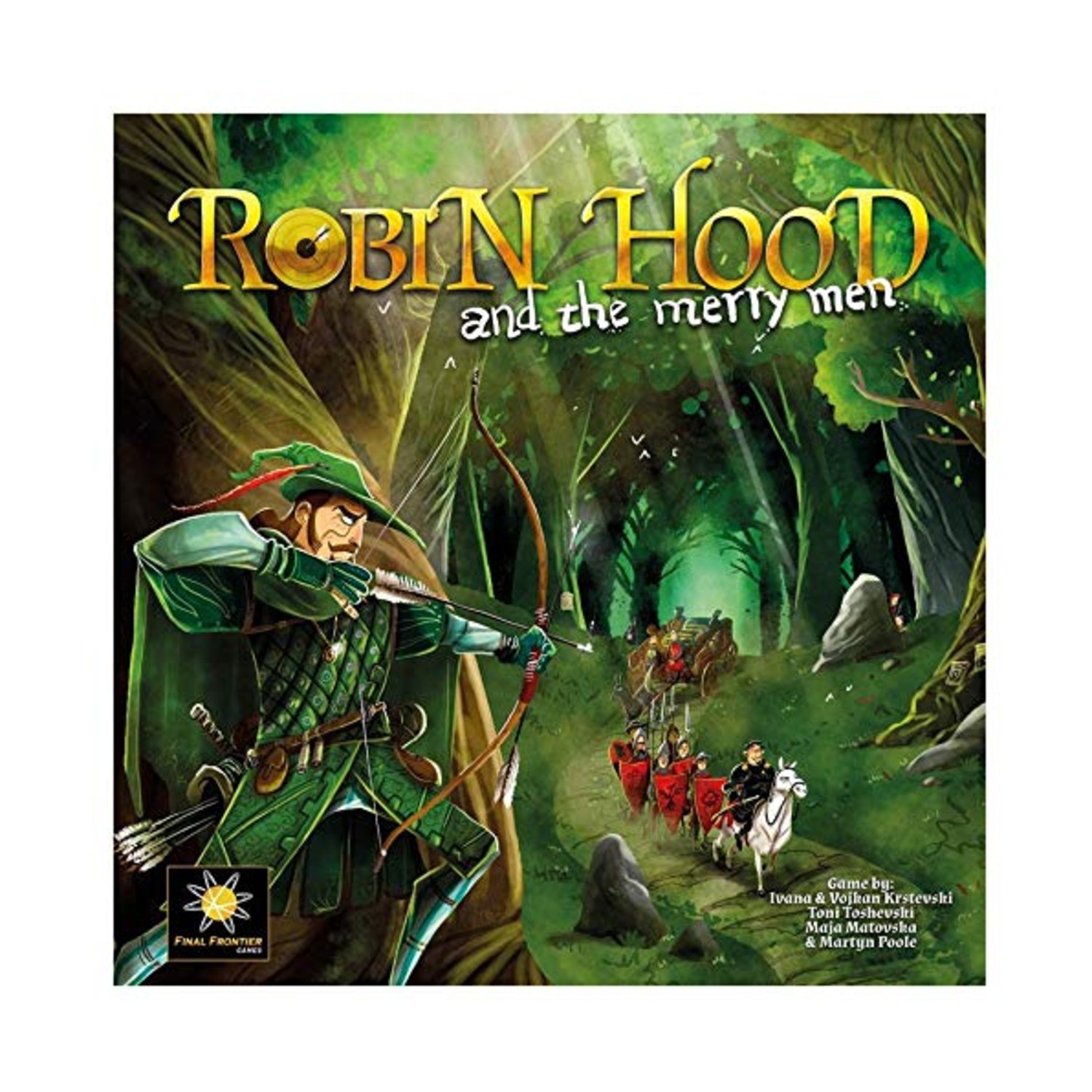 Final Frontier Boardgame Robin Hood and the Merry Men Box VG+/NM