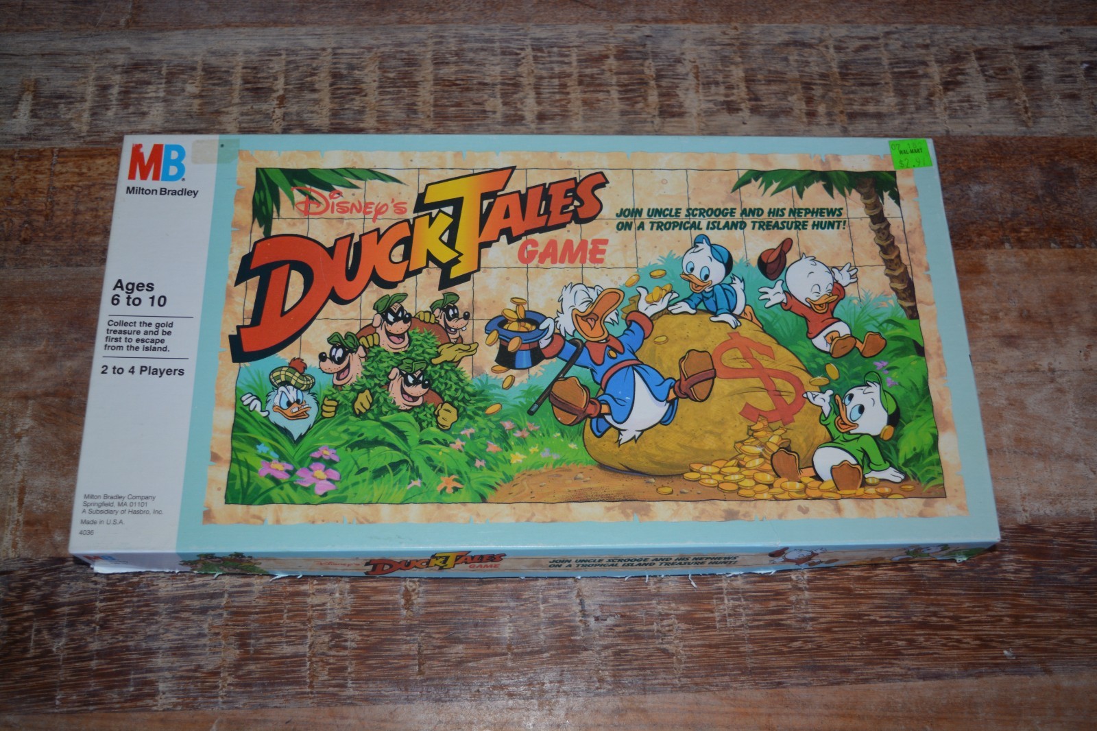 Duck Tales Board Game Milton Bradley Disney 1989 Complete