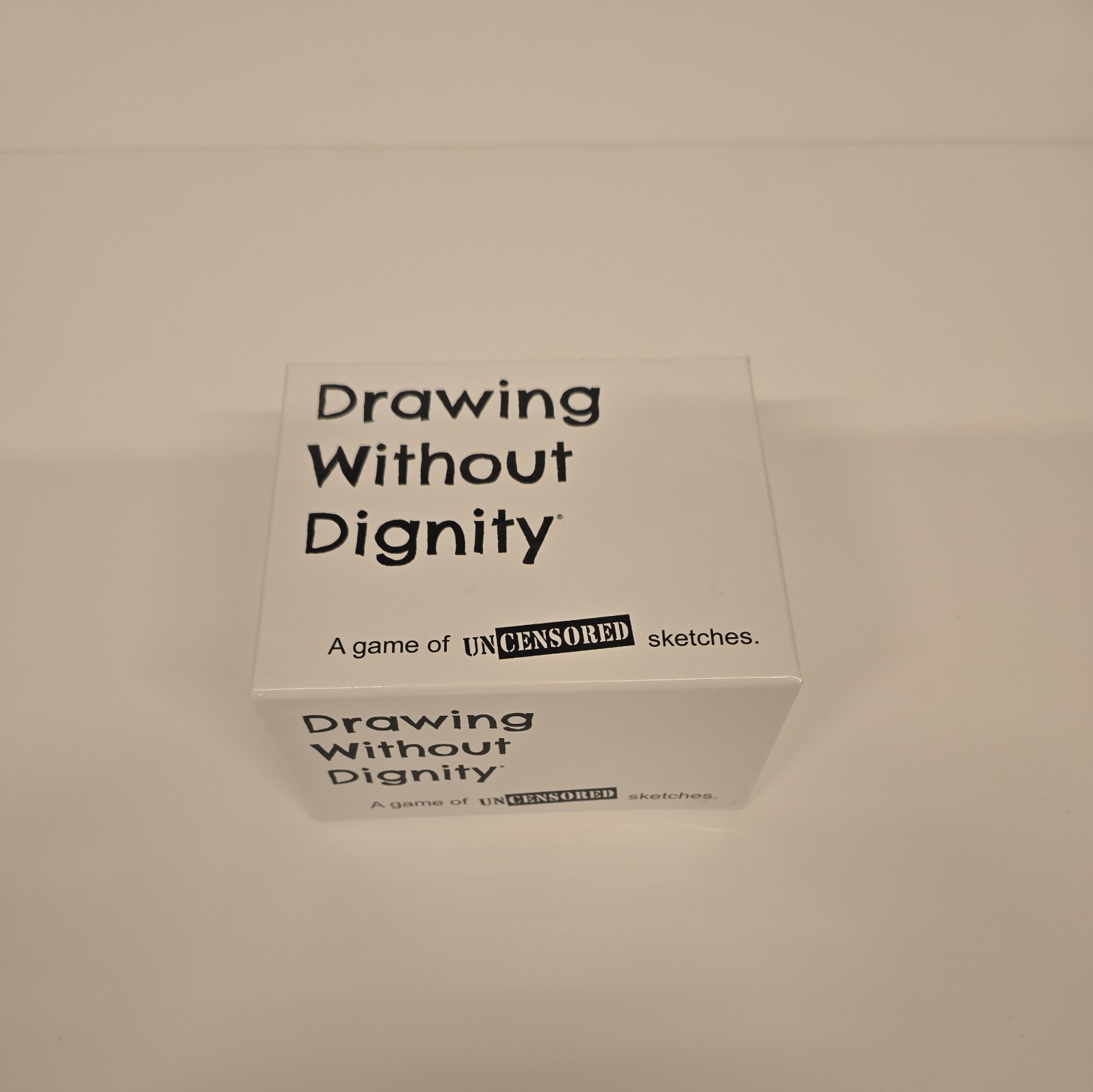 NEW Drawing Without Dignity – Adult Party Game of Uncensored Sketches