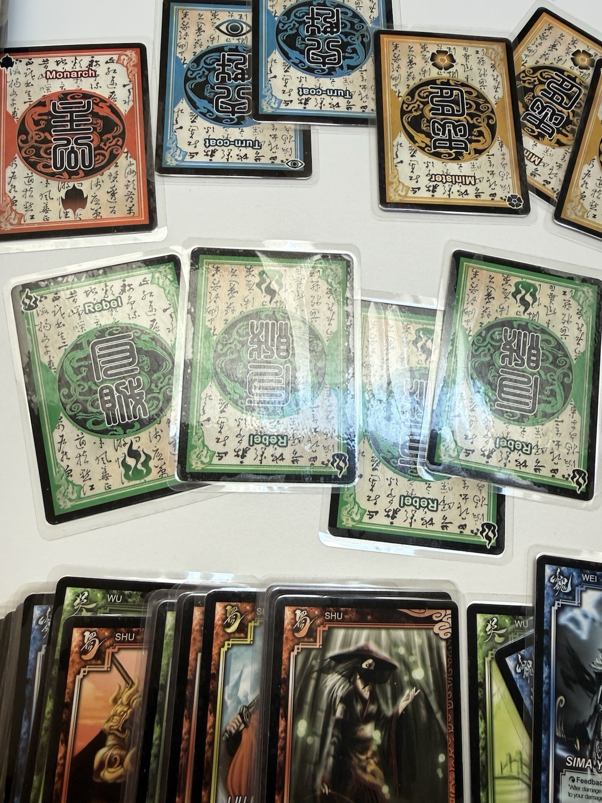 Legends Of The Three Kingdoms Yoka Games Board Game Card Set Used