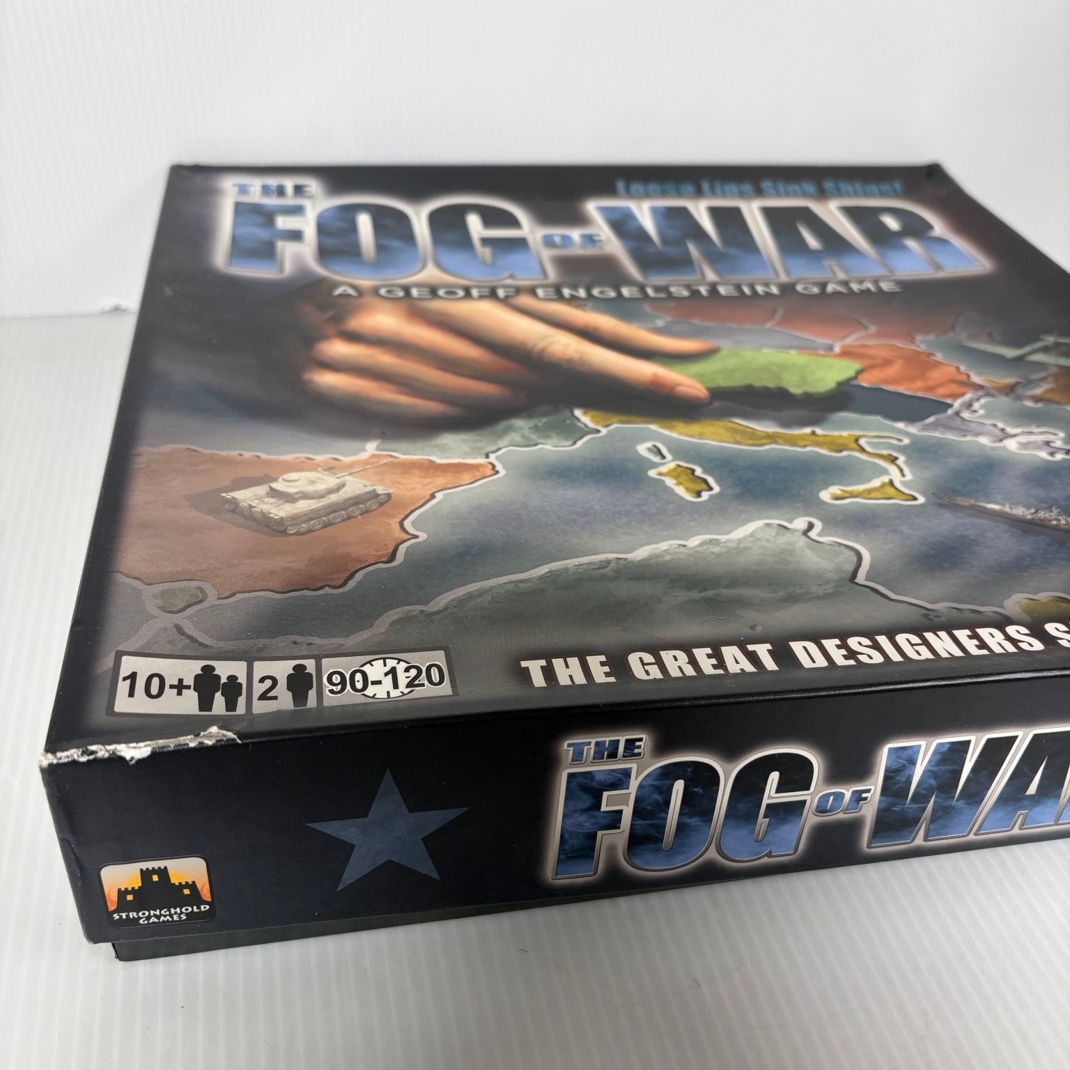 The Fog of War Stronghold Games Board Game 2 Players Ages 10+ WWII Strategy 2016