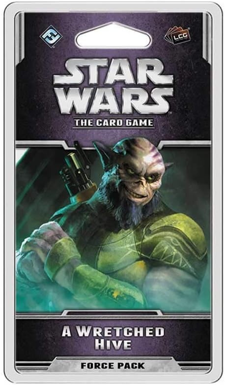 Star Wars LCG: A Wretched Hive Force Pack Card Game – New & Sealed
