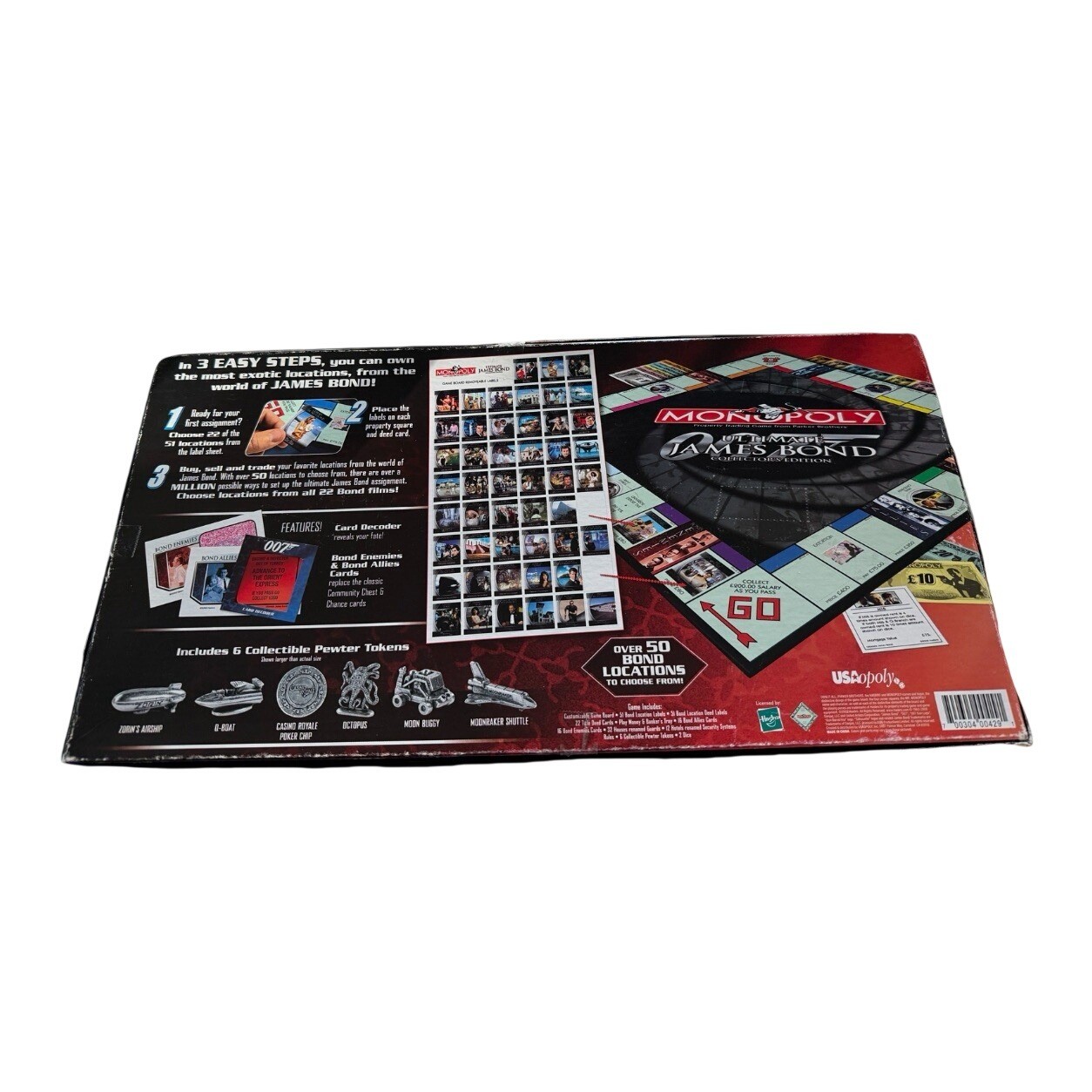 The Ultimate James Bond 007 Monopoly Game Collectors Edition
