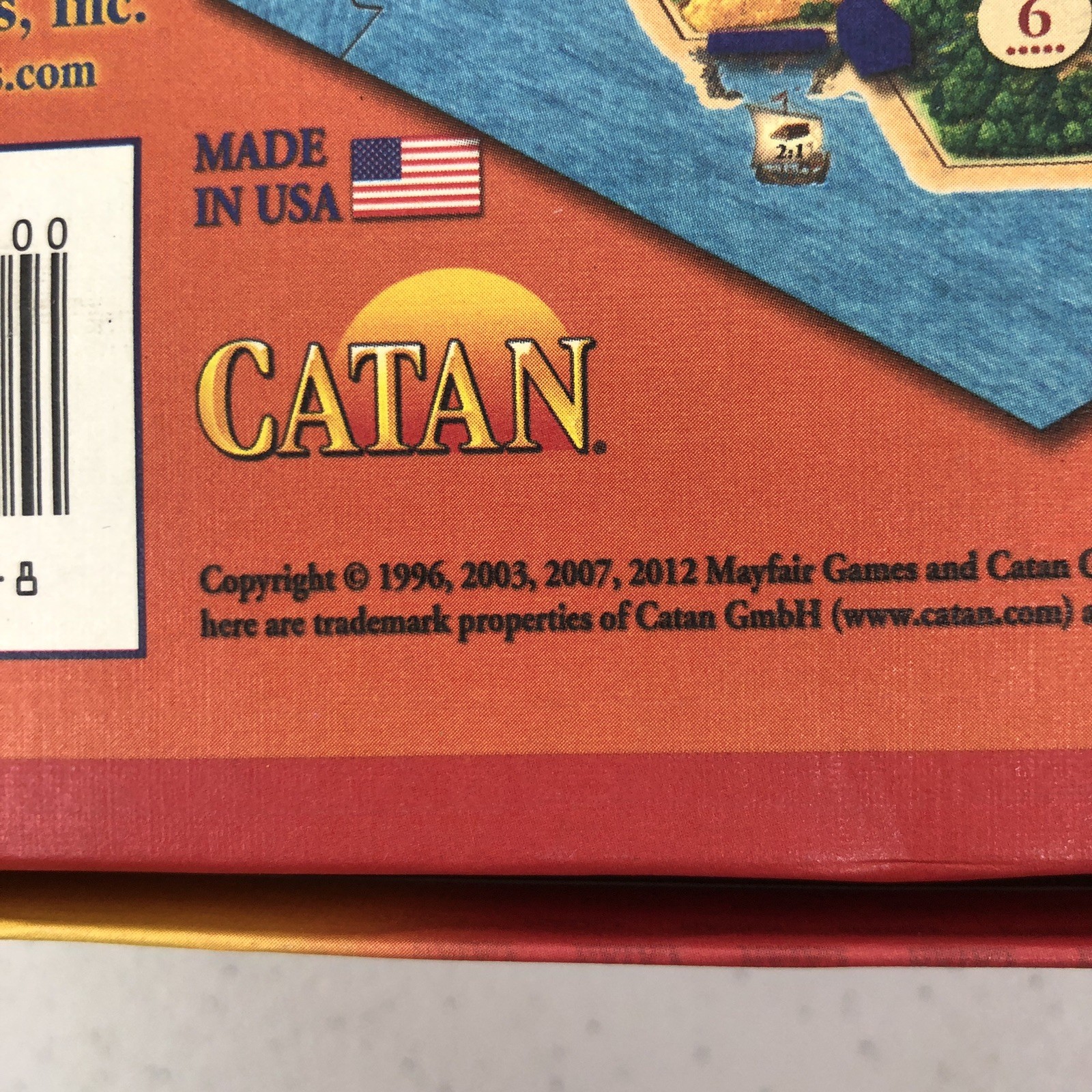 The Settlers of Catan Core Mayfair Games #3061 New Open Box – Missing One Dice