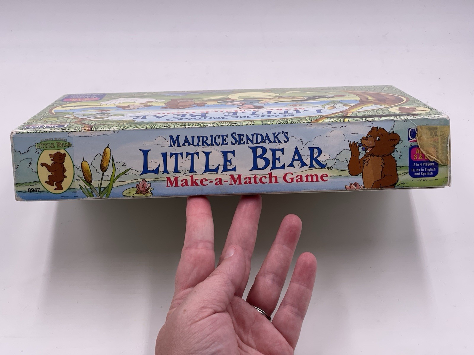 Maurice Sendak Little Bear Cadaco Make a Match Pre-School Game Complete Vtg 1999