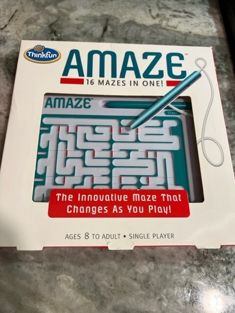 Think Fun Amaze Game 16 Mazes in One 2011