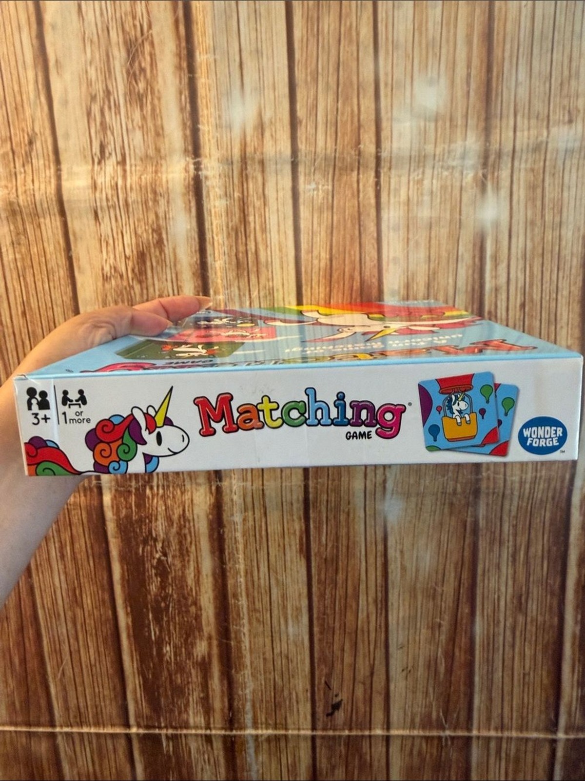 Wonder Forge Unicorn Matching Game Complete Picture Memory Game Ages 3+