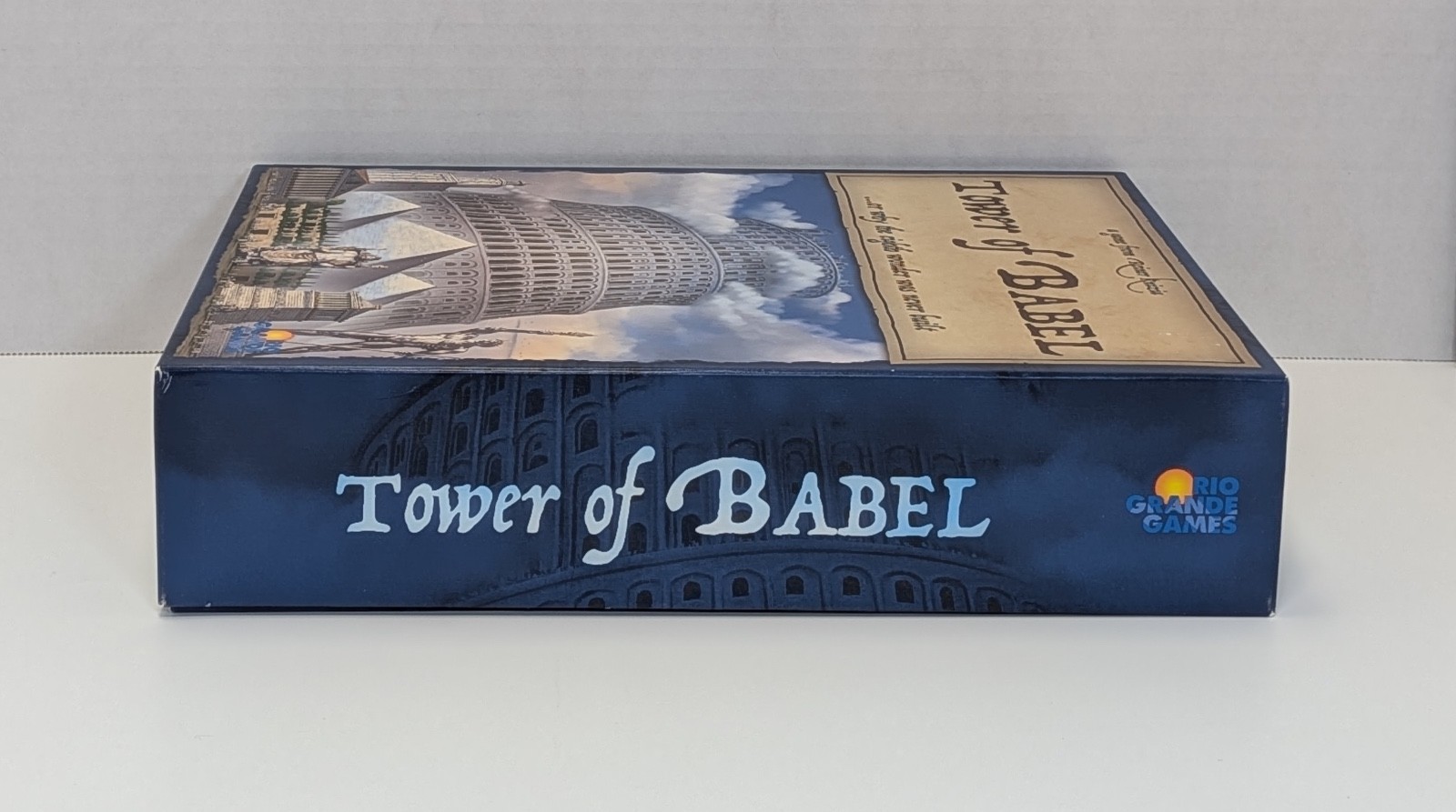 Tower of Babel Board Game Rio Grande Games 2005 Unpunched Open Box Complete