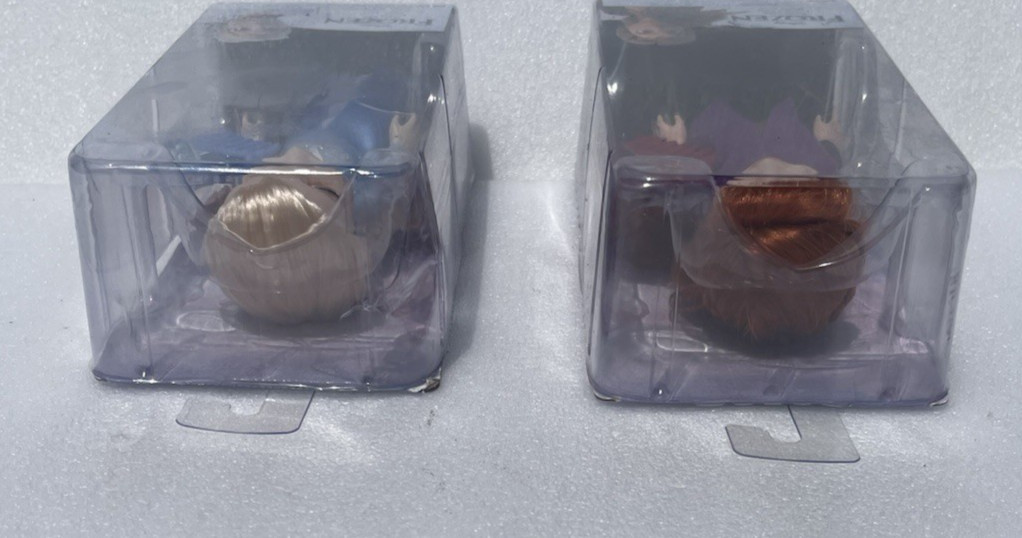 Disney Frozen Petite Anna and Elsa Dolls Figures Factory Sealed NEW IN BOX