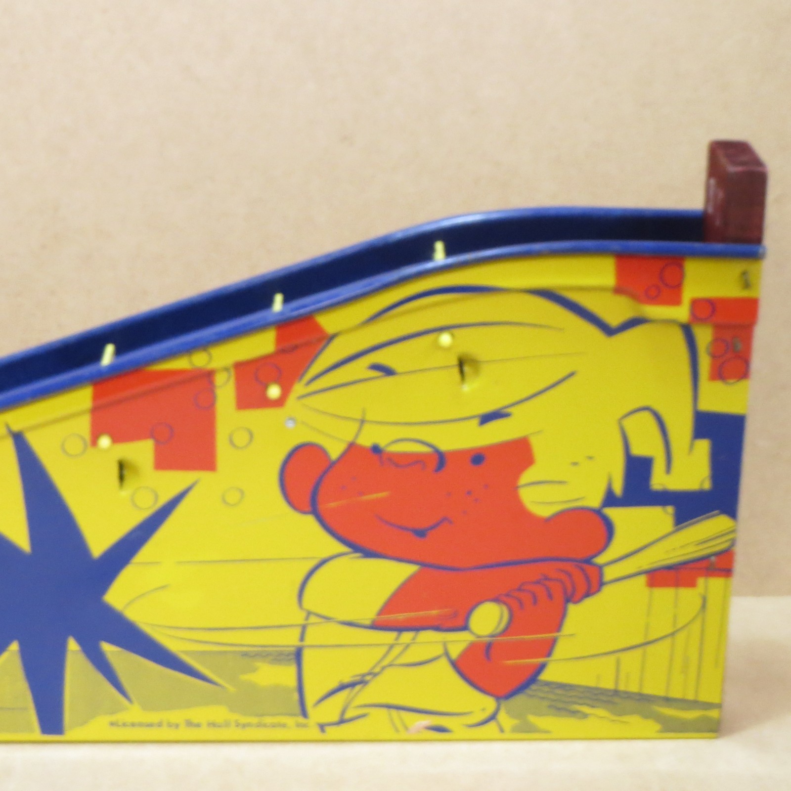 Vintage 1960’s Dennis The Menace Baseball Game Multiple Products Corp Tin Litho
