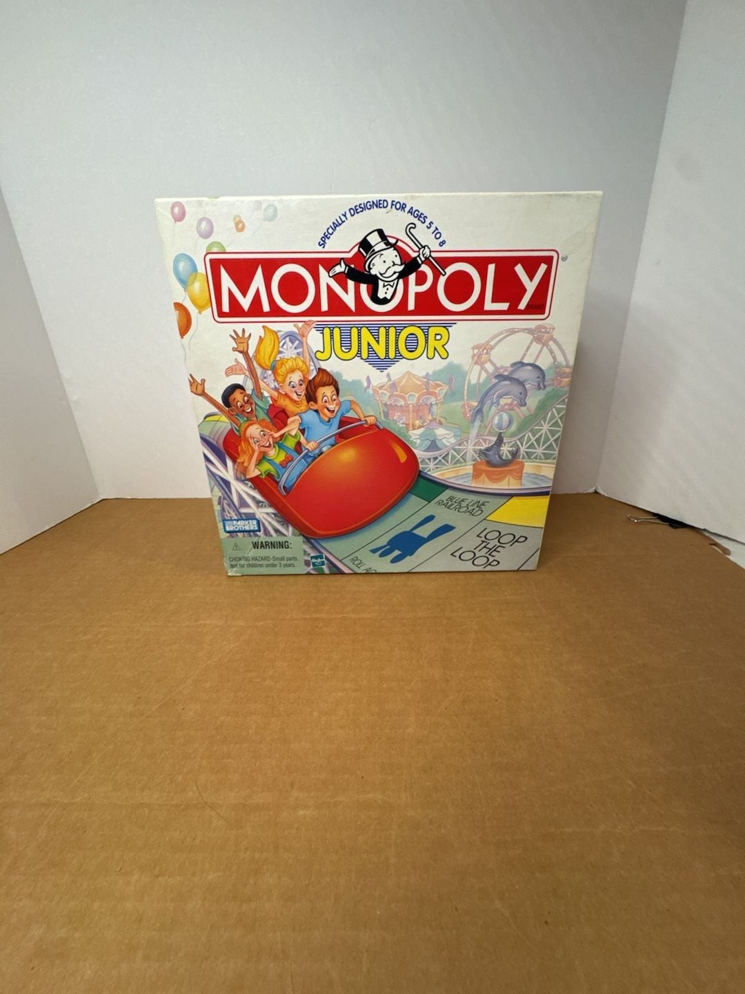 Vintage 1996 Parker Brothers Monopoly Junior Board Game