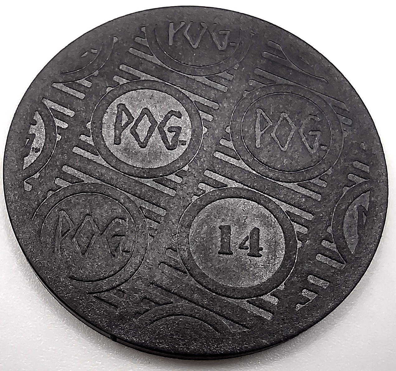 Pog The World Pog Federation Official Licensed Product Number 14
