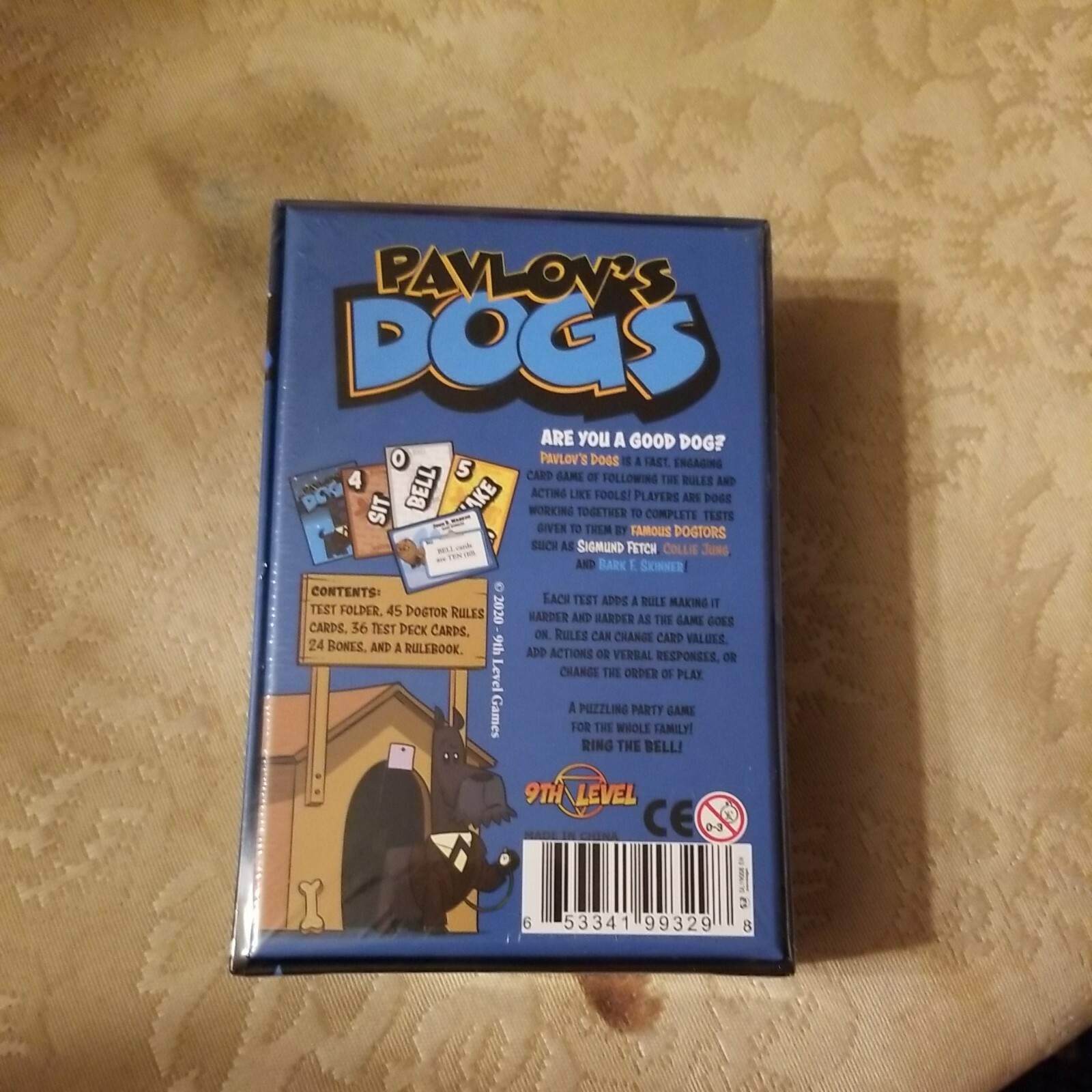 9th Level Pavlov’s Dogs / Players 2-8 / Ages 14+
