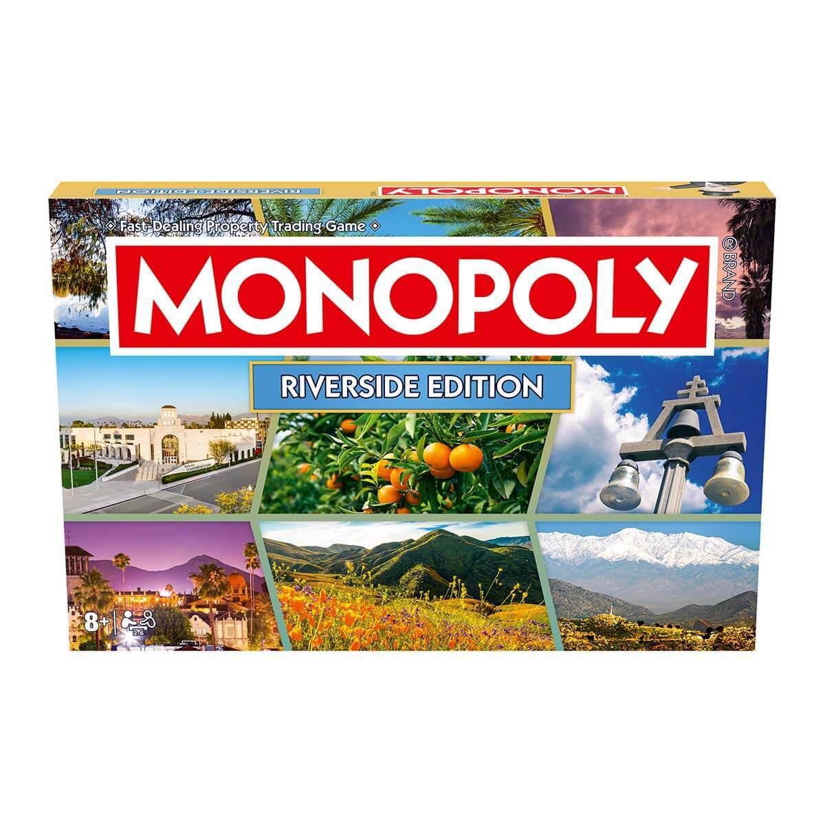 Riverside, CA Monopoly Board Game – New & Sealed