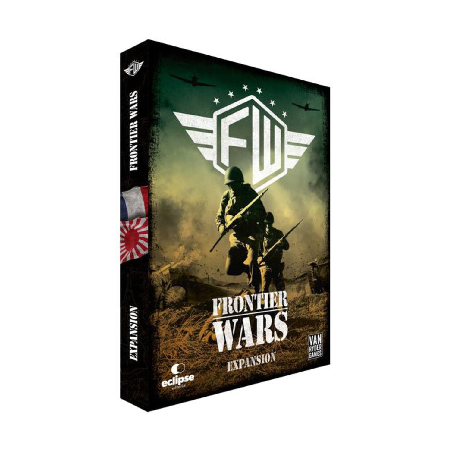 Eclipse Editorial Board Game Frontier Wars Expansion – France/Jap Box SW (New)