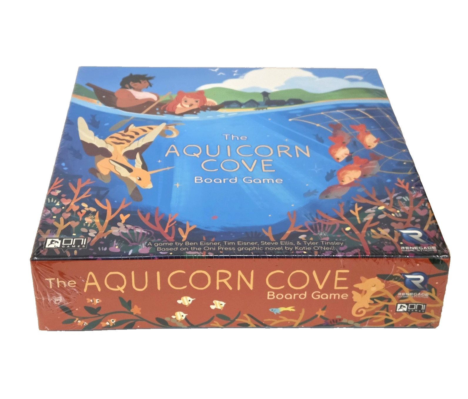 The Aquicorn Cove Board Game SW Renegade Game Studios Family NEW in box sealed