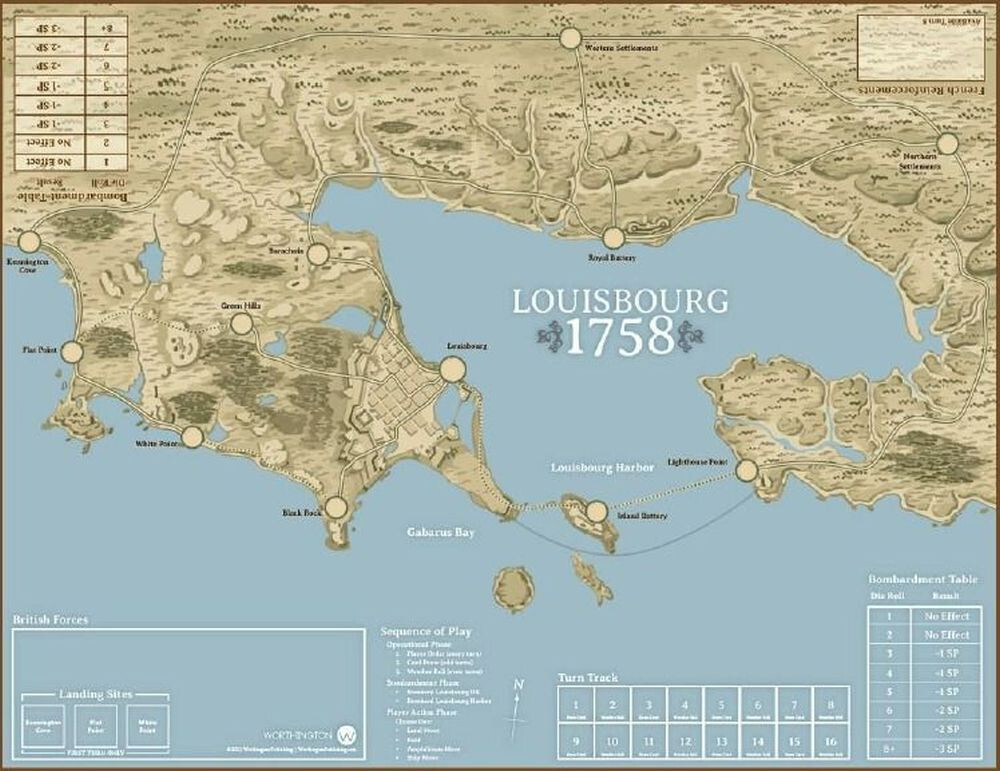 Worthington Games Louisbourg 1758 NISW