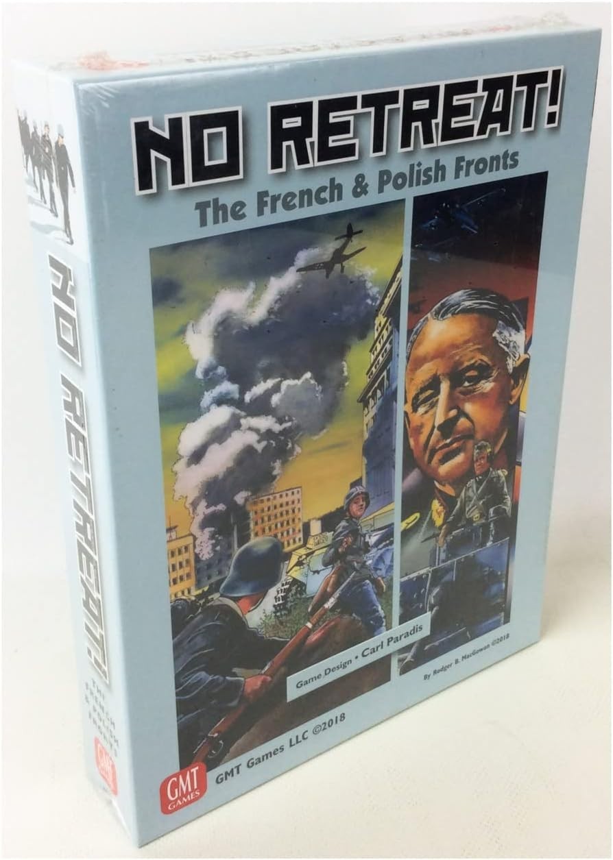 GMT Games No Retreat The French & Polish Fronts Wargame New Sealed