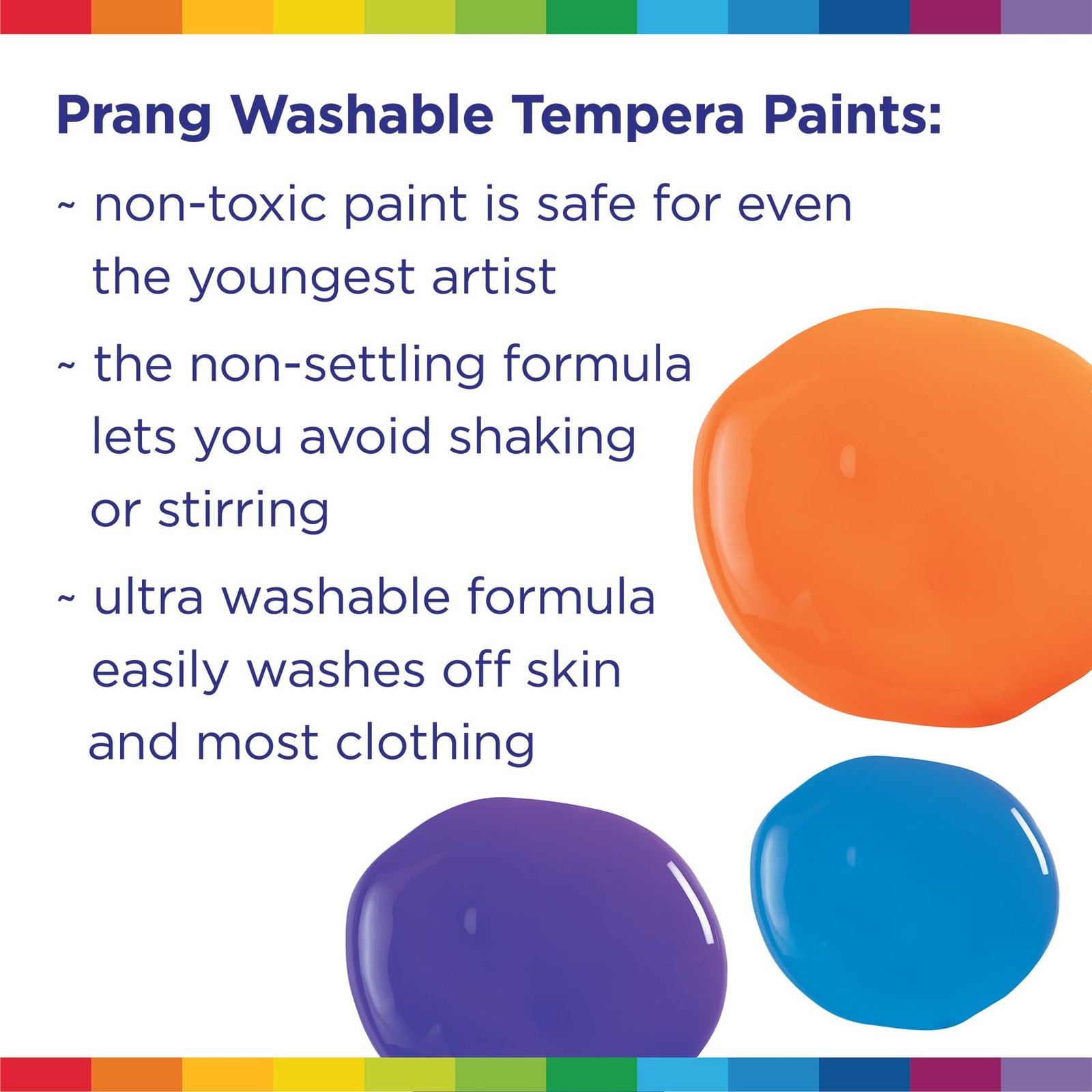 Washable Tempera Paint 16 Oz Magenta Prang Model 10710