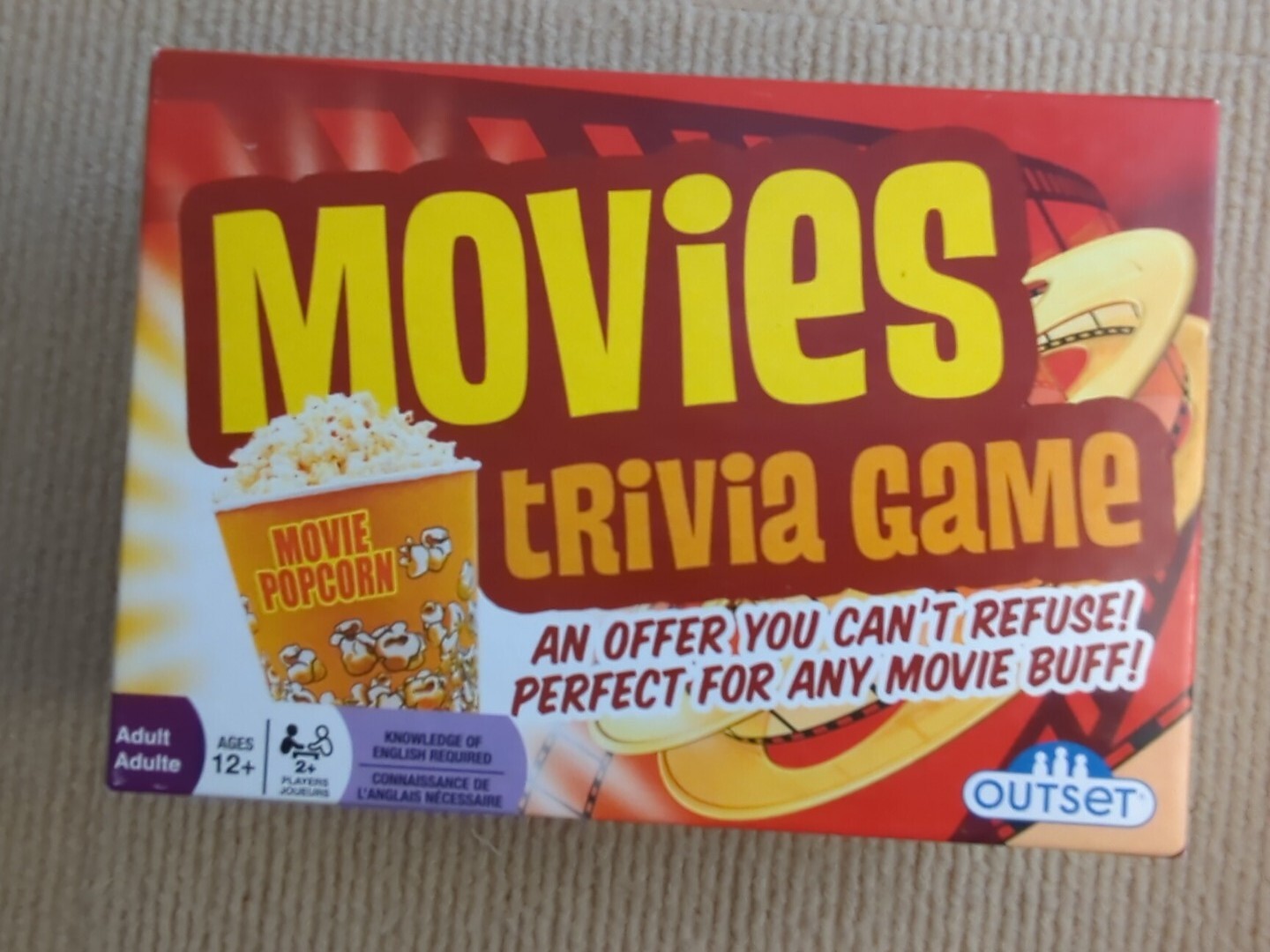 Movies Trivia Game Outset 2018