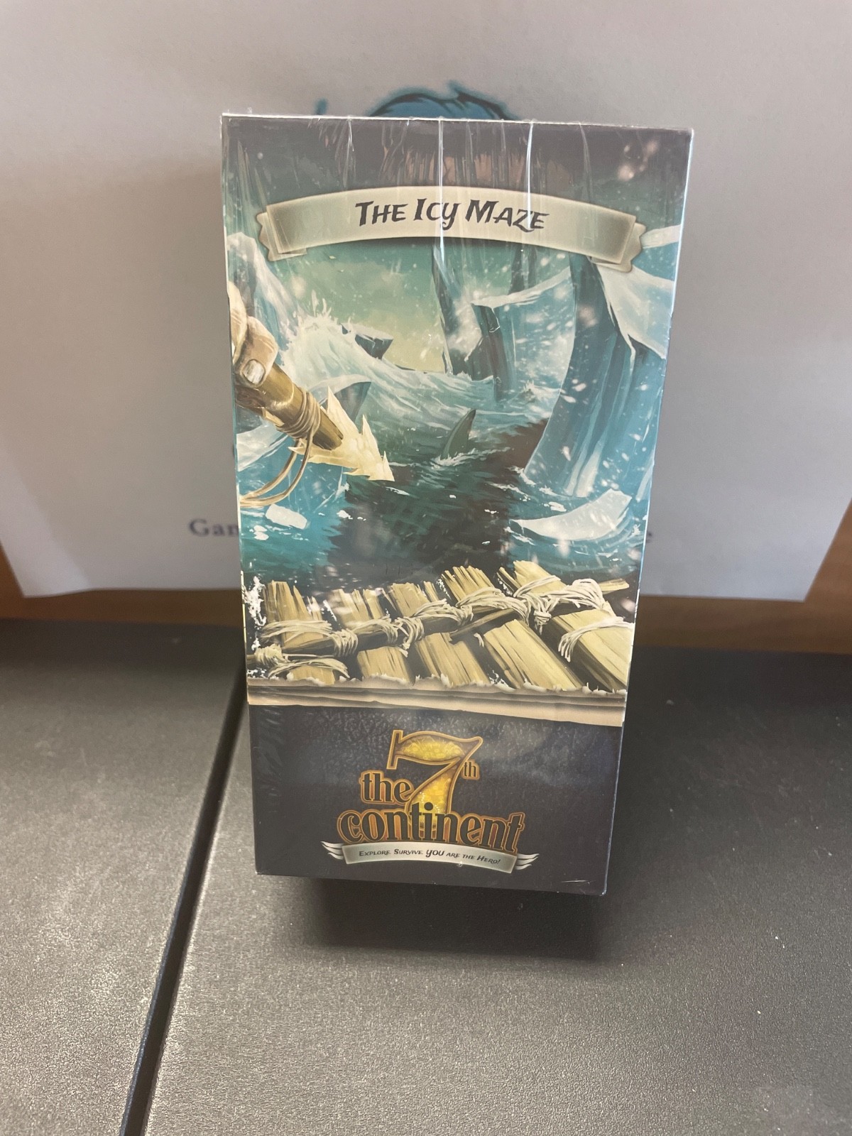 The 7th Continent 3 Expansion Pack Forbidden Swamp Sanctuary Icy Maze Set Sealed
