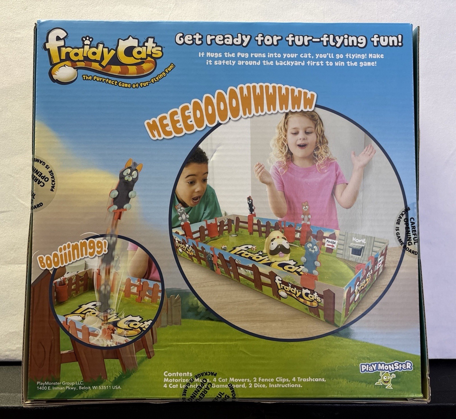 PlayMonster Fraidy Cats Interactive Kids Board Game