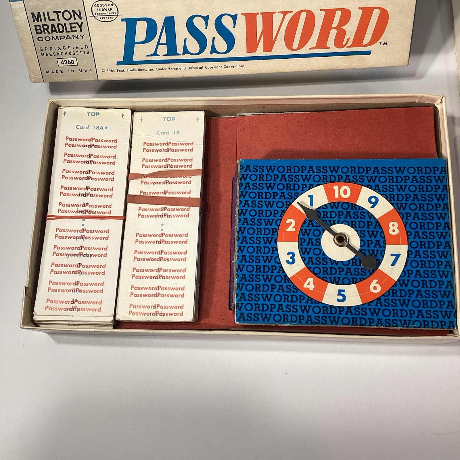 VINTAGE Password Volume 4 COMPLETE Milton Bradley 1964 4260