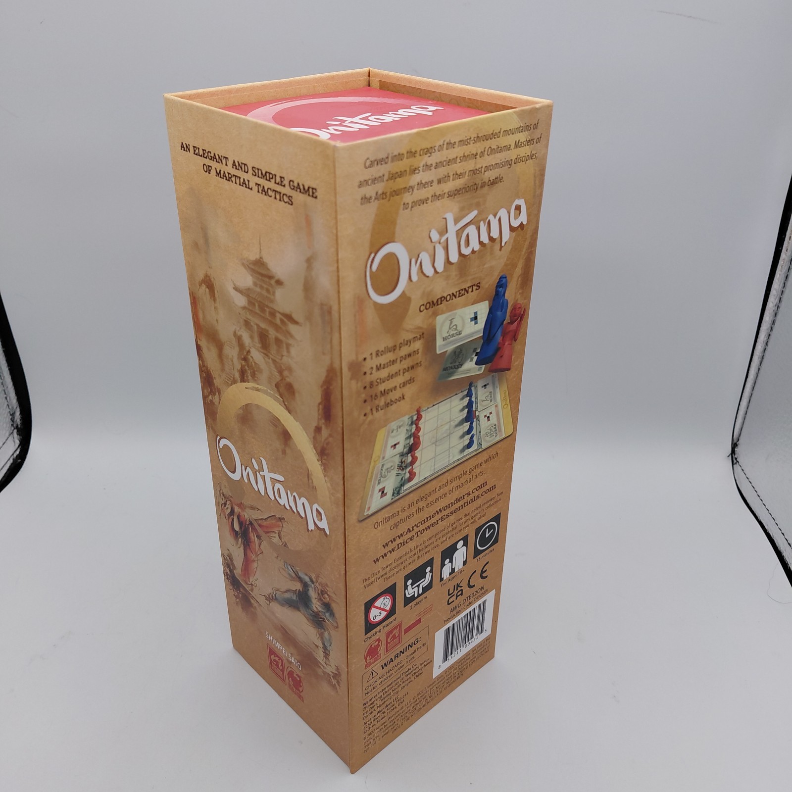 Onitama Board Game Of Martial Tactics Arcane Wonders Strategy Game 100% Complete