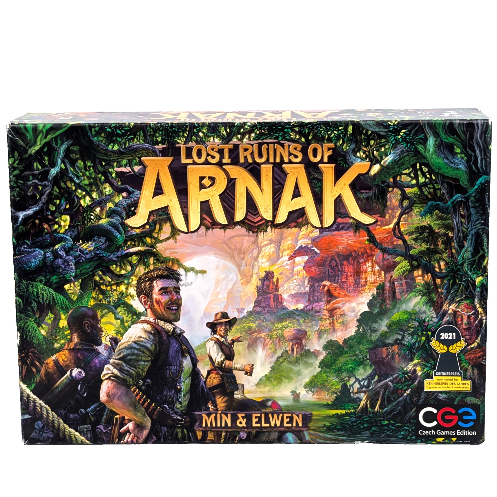 Lost Ruins of Arnak Board Game NEVER PLAYED 99% COMPLETE – Age 12+
