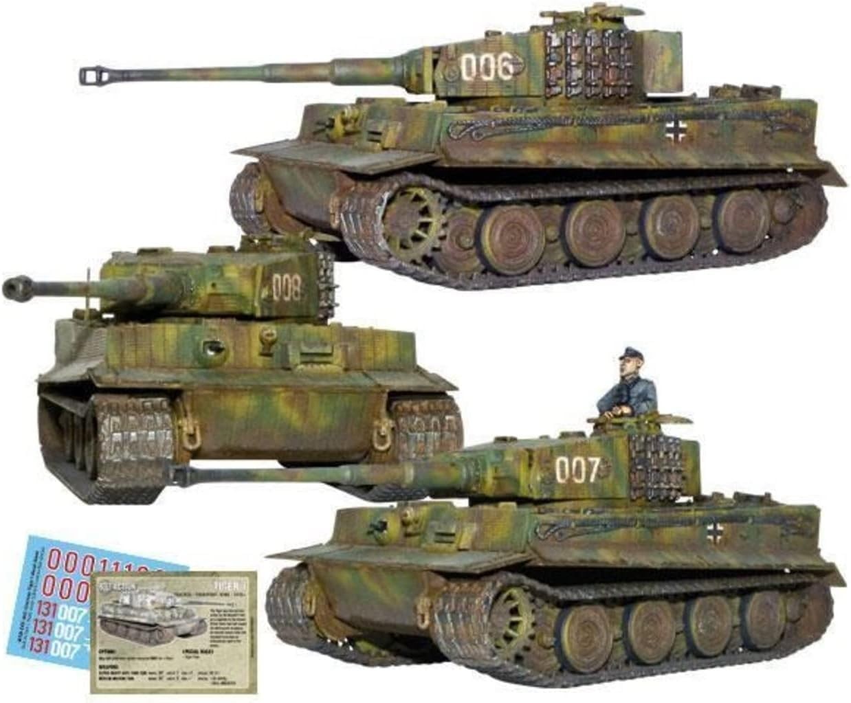 Warlord Games, Bolt Action,Tank War German starter set, Wargaming Miniatures, Fr