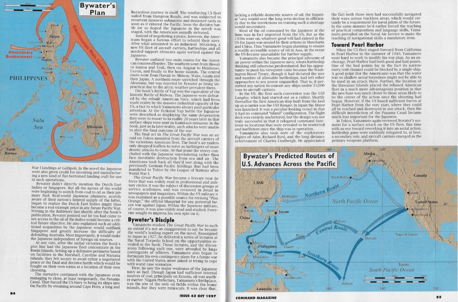Command Magazine #45 2 Games; Operation Sea Lion & Yarmuk Holy Land 636AD Unpun
