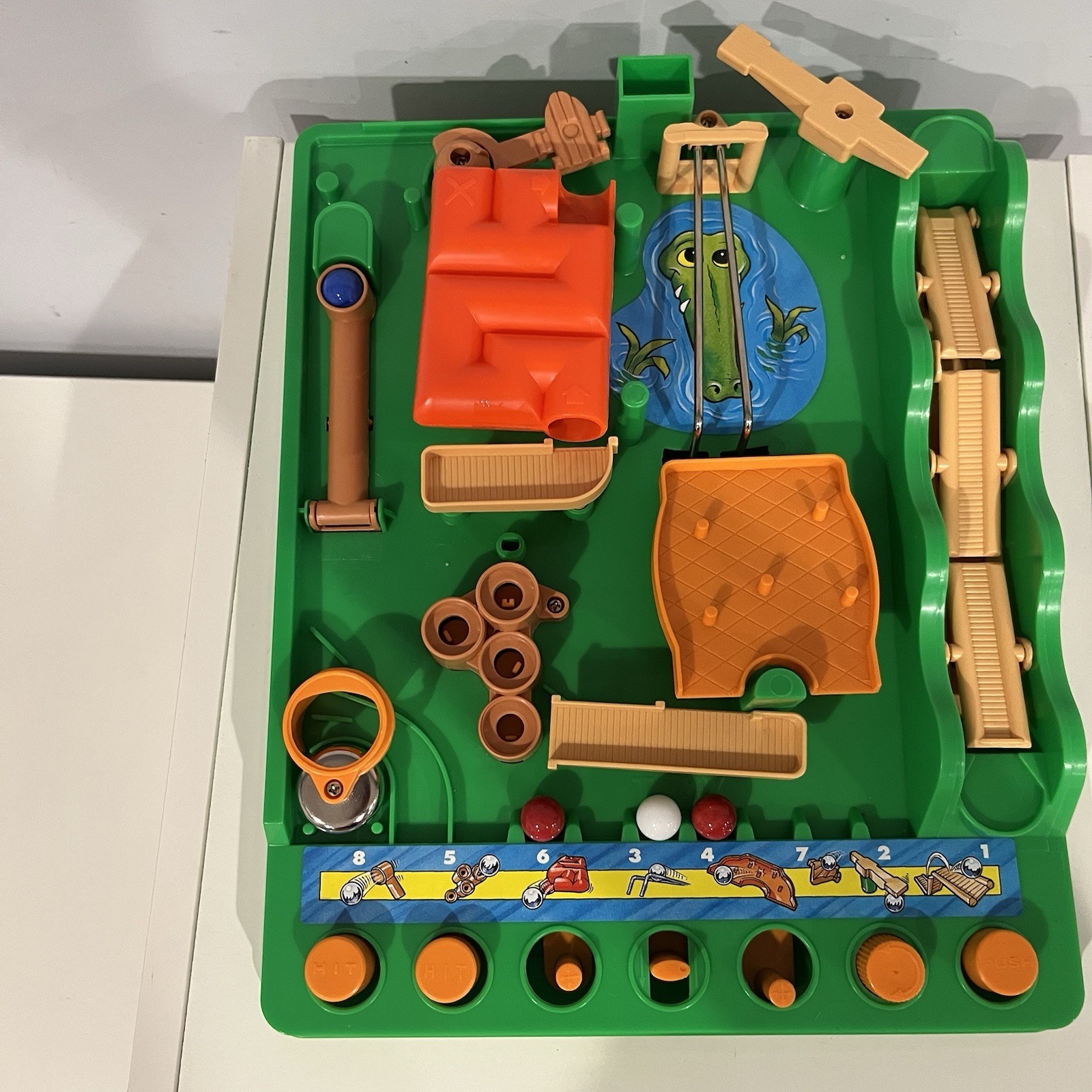 VINTAGE Screwball Scramble Game Tomy Toy Missing Some Parts