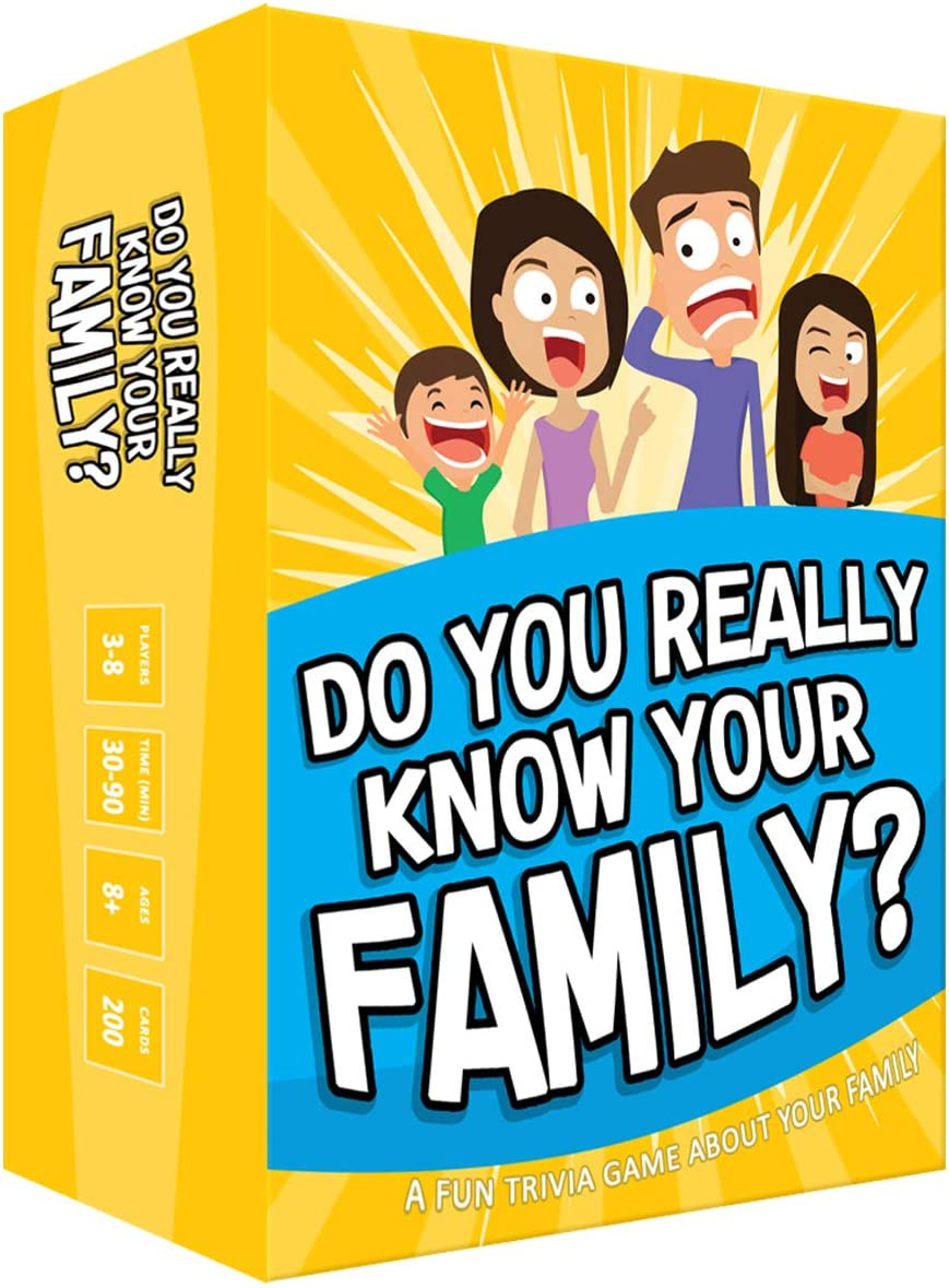 a Fun Family Game Filled with Conversation Starters and Challenges – Great for K